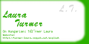 laura turmer business card